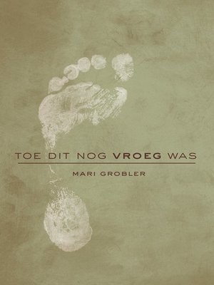 cover image of Toe dit nog vroeg was